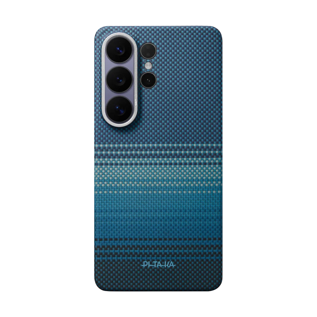 S26 Ultra -Pitaka Aaron Button Ultra Slim Case Moonrise