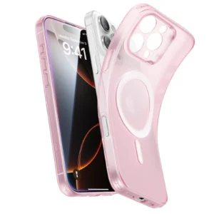 iPhone 16 ProMax ESR Zero Frosted Pink Case