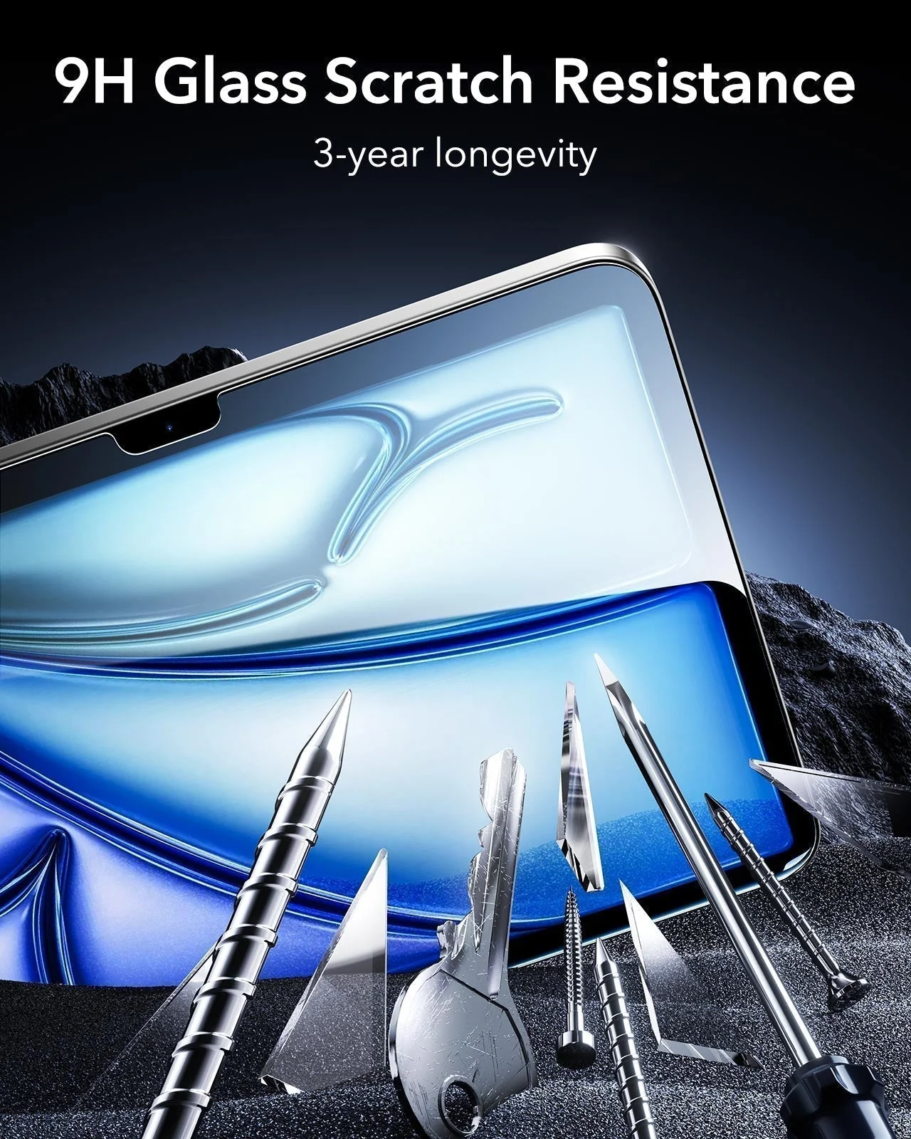 iPad Air 11" (2025/2024) UltraFit Armorite Screen Protector (2 cope) - Figura 7