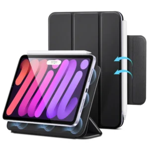 iPad mini 7 / mini 6 ESR Rebound Magnetic Case – Black