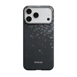 Iphone 17ProMax PITAKA Sakura Hours – Midnight Black
