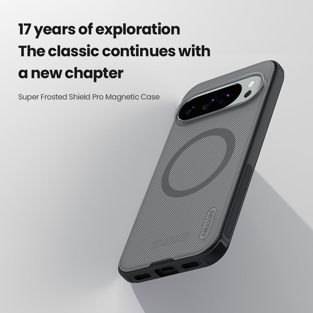 Google Pixel 10 ProXL Nillkin Super Frosted Shield Pro Magnetic Clear - Image 6