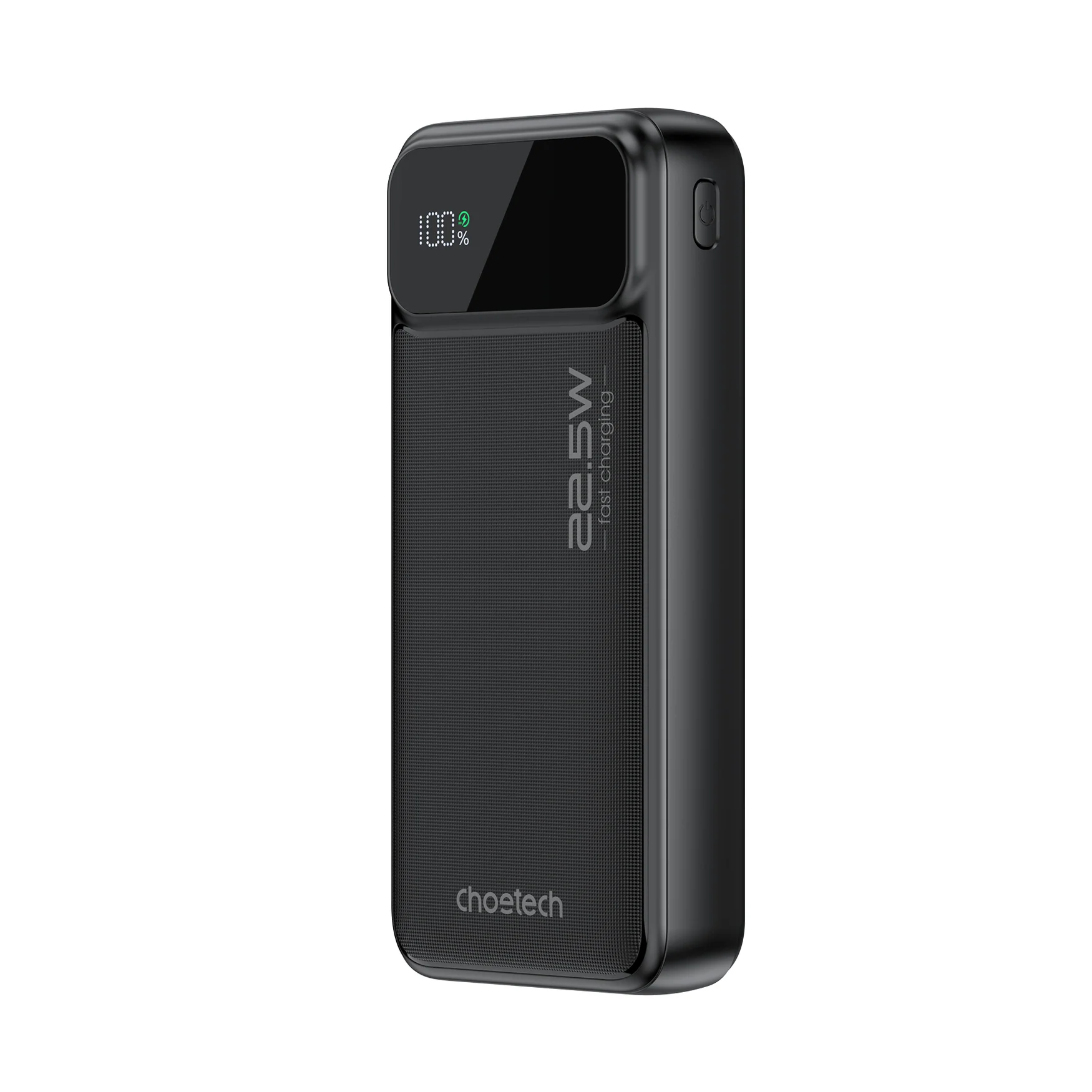 Choetech 20000mAh Power Bank 22.5W USB-C + Dual USB-A, Black- B729