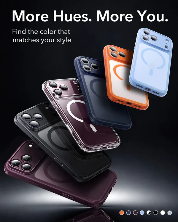 iPhone 18 ProMax ESR Hybrid Magnetic Case Clear - Image 7