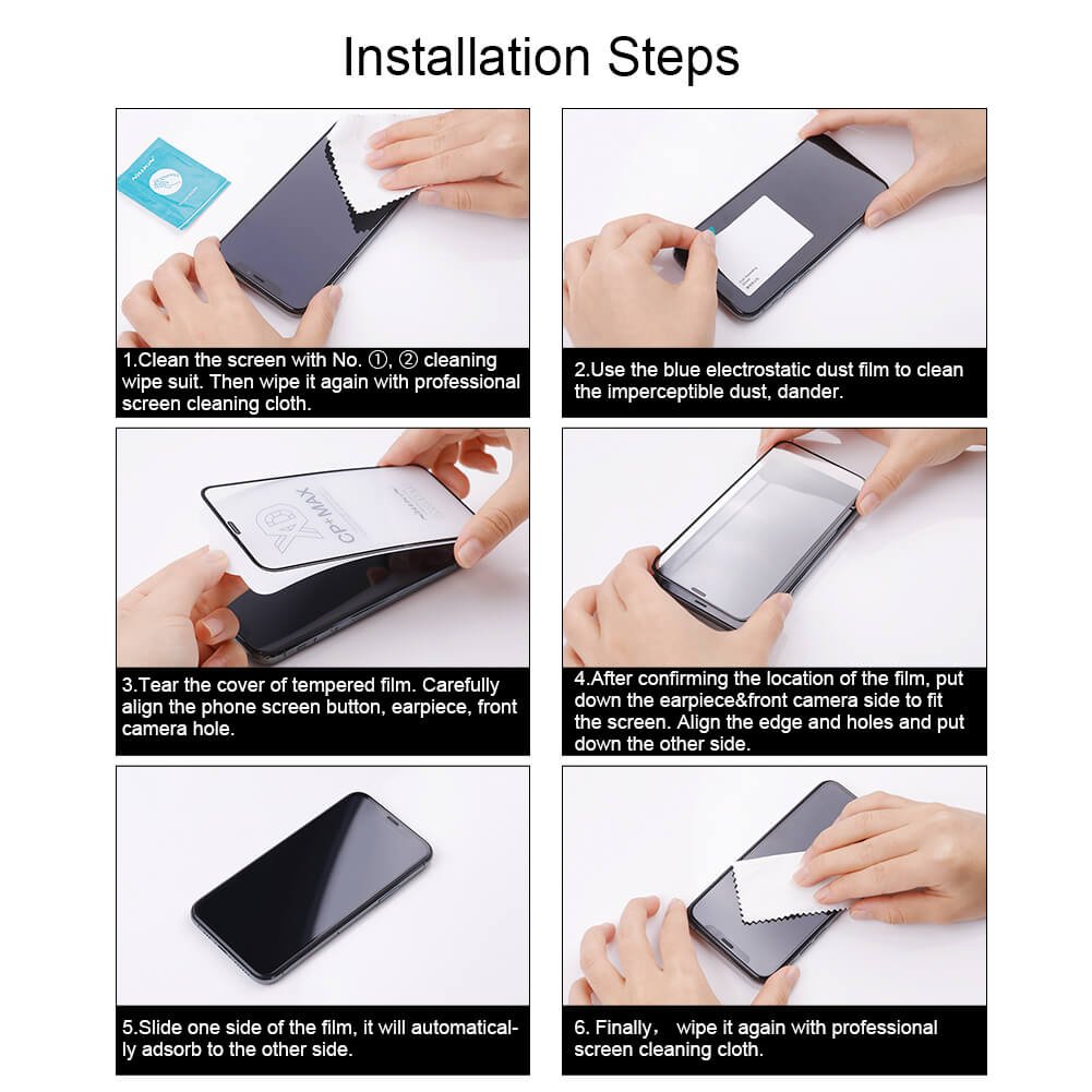 Galaxy A25 5G Nillkin Amazing CP+ Pro tempered glass screen protector - Image 10